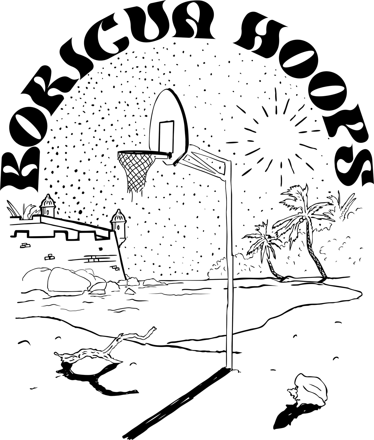 Poster Print - Boricua Hoops